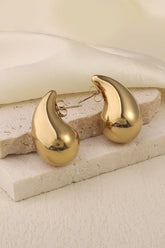 Water Drop 18K Gold Plated Earrings